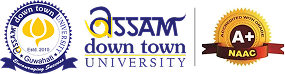 Assam Down Town University Online ADTU Logo
